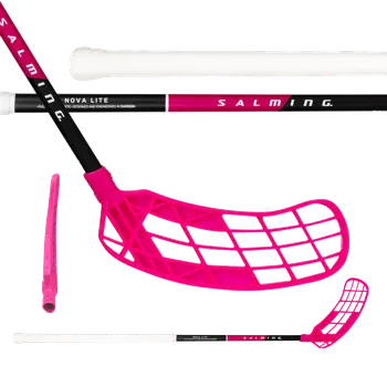 Florbalová hůl SALMING Novalite Quest1 F29 Black/Mixed 96(107 L) - 96 (107) cm/Levá ruka dole