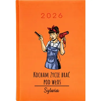 Kalendář Knižkový kalendář 2026 A5 oranžový