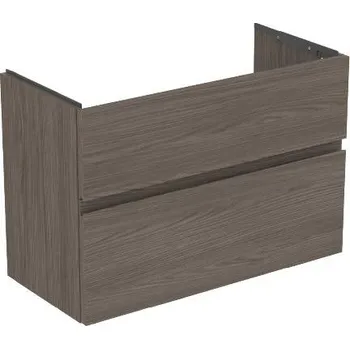 Koupelnový nábytek Ideal Standard Finesse - Umyvadlová skříňka, 80x38x55 cm, 2 zásuvky, Dark Elm E3380UR