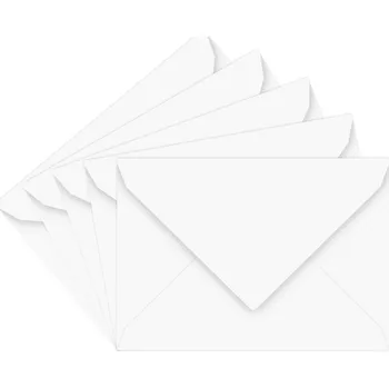 Obálka Obálka C6 Lessebo White DELTA špičatá, 5 ks
