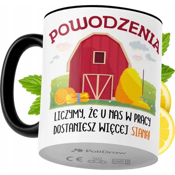 Hrnek Polidraw Hrnek Polidraw Vítejte v Práci jako Dárek keramický 330 ml