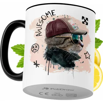 Hrnek Polidraw Hrnek Polidraw Kočičky keramika 330 ml