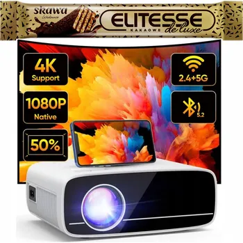 Projektor LCD PROJEKTOR AKATUO XR31 FULLHD WIFI BLUETOOTH ZOOM USB 200 PALCŮ - PŘENOSNÝ