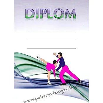 Krasobruslení diplom A4 č.2