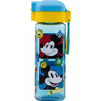 Čtvercová láhev myšák Mickey 550ml