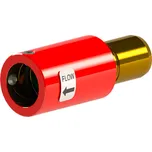 Regulátor průtoku pro omezení množství spotřeby vody, objemový průtok 70 l/min, červený