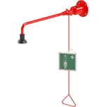 Tělová sprcha, červená, nástěnná, 5/4 pro cirkulaci