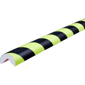Stavební profil Ochrana rohů Knuffi® typ A, samolepicí, délka 5 m, fluorescenční , Ø 40 mm
