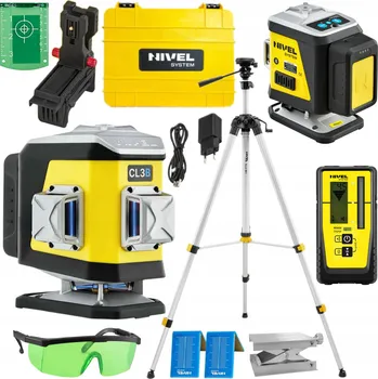 Měřící laser Křížový laser Nivel System CL3B 70 m