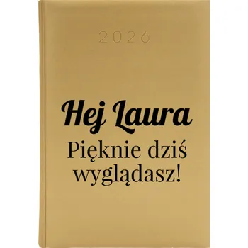 Kalendář Knižní kalendář 2026 A5 zlatý