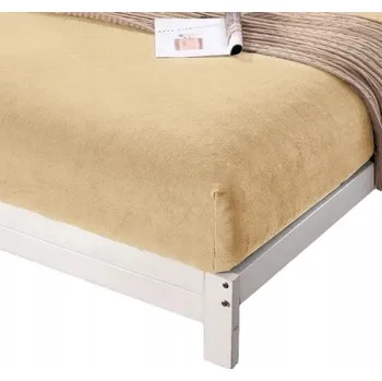 Prostěradlo Prostěradlo s gumou 90x200 + 28 cm Medvídek - Froté Béžové