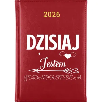 Kalendář Knižní kalendář 2026 A5 červený