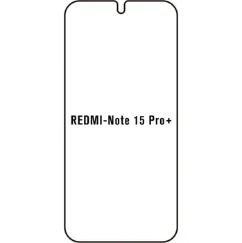 engaroGuard Hydrogel - ochranná fólie - Xiaomi Redmi Note 15 Pro+ Plus 5G průsvitná nepoužívám kryt = folie na celý displej 1 kus s výřezem přední kamery