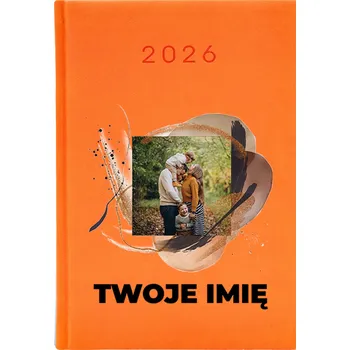 Kalendář Knižkový kalendář 2026 A5 oranžový