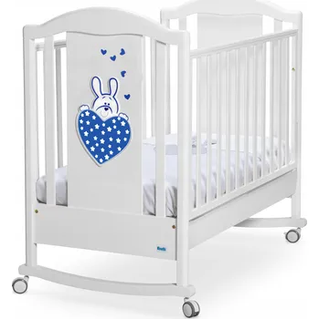 Dřevěná postýlka Feretti TENERE COCCOLE 65 x 125 cm bílá