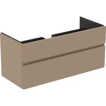 Koupelnový nábytek Ideal Standard Finesse - Umyvadlová skříňka, 120x51x55 cm, 2 zásuvky, Matt Greige E3394UP