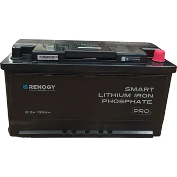 Příslušenství ke karavanu Smart LiFePo4 baterie Renogy PRO pod sedadlo 135 Ah