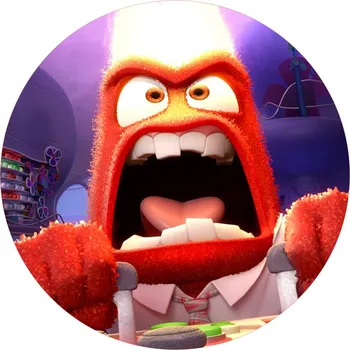 Jedlá dekorace na dort V HLAVĚ-03 Materiál: Jedlý papír