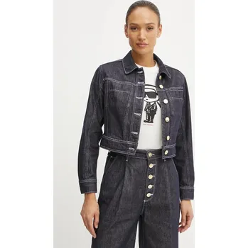 Dámská casual bunda Džínová bunda Karl Lagerfeld A1W14048 námořnická modř 59J, vel. XS