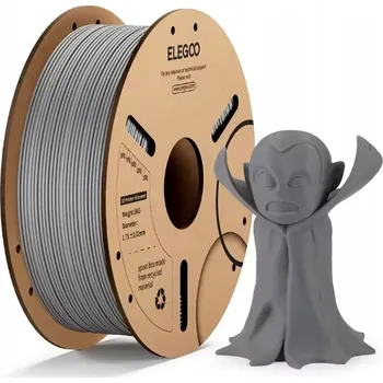 Filament PLA Filament Elegoo 1,75 mm 1 kg šedý