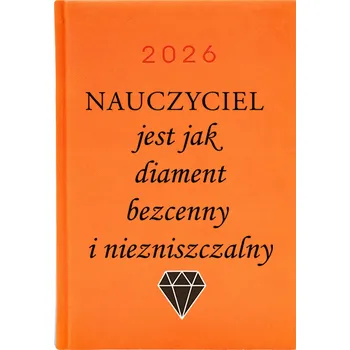 Kalendář Knižkový kalendář 2026 A5 oranžový