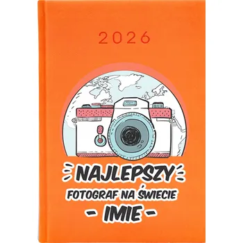 Kalendář Knižkový kalendář 2026 A5 oranžový