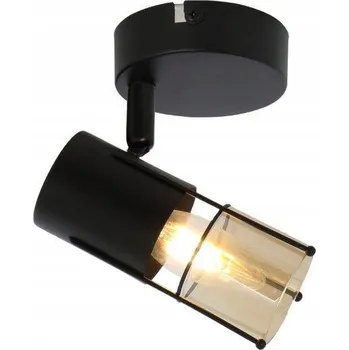 Nástěnné svítidlo Nástěnné svítidlo Reality čiré, černé E14 40 W