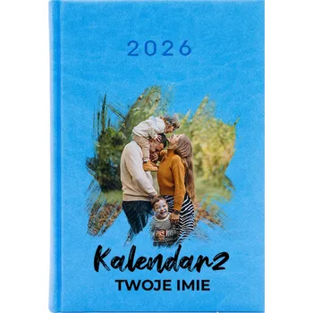 Kalendář Knižní kalendář 2026 A5 modrý