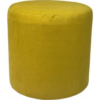 Taburet Taburet čalouněný Max Mebels oranžový