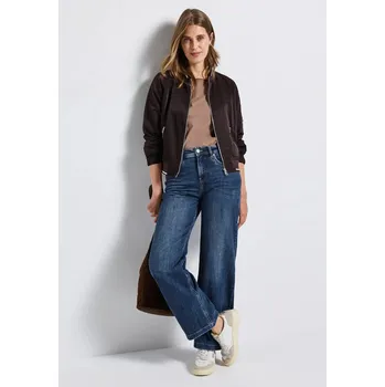 Dámské džíny Džíny Street One 379171 s širokými nohavicemi Délka kalhot: 30, Obvod pasu: 26