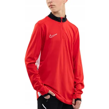 Chlapecká mikina Dětská mikina Nike Dri-Fit Academy 25 Drill Top červená FZ9773 657 - XL