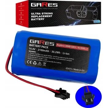 IP kamera Akumulátor Gares pro Ecovacs DEEBOT U2/U2 PRO 14,4 V 2,1 Ah