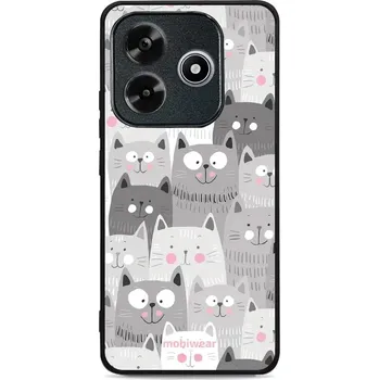 Pouzdro na mobilní telefon Lesklý kryt Mobiwear Glossy - Xiaomi Redmi Note 14 5G - G045G - Kočičky - VÝPRODEJ (Prémiové lesklé pouzdro, obal, kryt Mobiwear Glossy na mobil Xiaomi Redmi Note 14 5G - G045G - Kočičky, materiál Plast + TPU silikon - krytí po všech stranách, neošoupatel