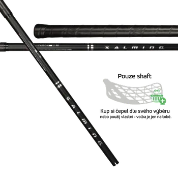 Florbalová hůl SALMING Shaft Q-series Carbon Pro 2.0 RD F29 Black/Silver 103 cm - 103 (114) cm