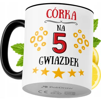 Hrnek Polidraw Hrnek Polidraw pro dceru keramika 330 ml