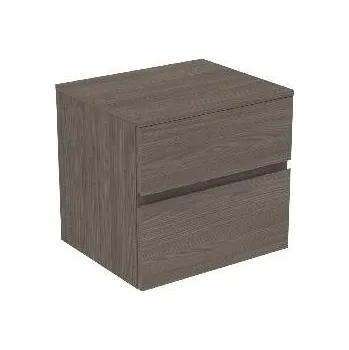 Koupelnový nábytek Ideal Standard Finesse - Umyvadlová skříňka, 60x51x56 cm, 2 zásuvky, Dark Elm E3433UR