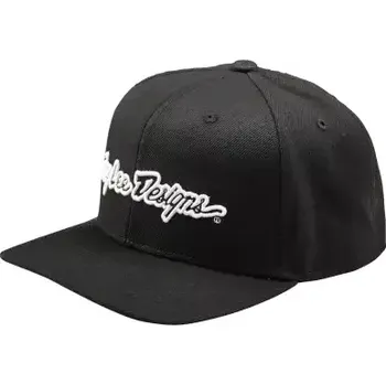 Kšiltovka Troy Lee Designs Signature Curved kšiltovka Black vel. uni