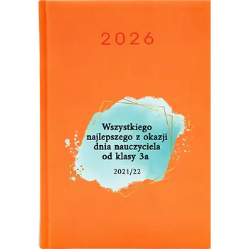 Kalendář Knižkový kalendář 2026 A5 oranžový