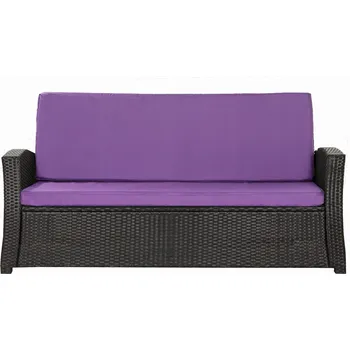 Polštář POLŠTÁŘE NA RATANOVÝ ZAHRADNÍ NÁBYTEK, POHOVKU, SEDACÍ SOUPRAVU Z UMĚLÉHO RATANU 180x50x50 CM