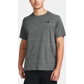 Pánské tričko Under Armour UA Tech Textured SS 1382796-025 Šedá MD