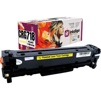 Toner Inkdigo pro Canon žlutý (yellow)