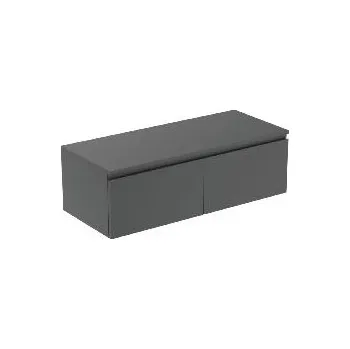 Nábytek Ideal Standard Finesse - Umyvadlová skříňka, 120x51x38 cm, 2 zásuvky, matný antracit E3436Y2