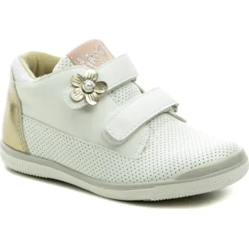 Dívčí obuv American Club GC05-21 bílé dívčí polobotky EUR 28