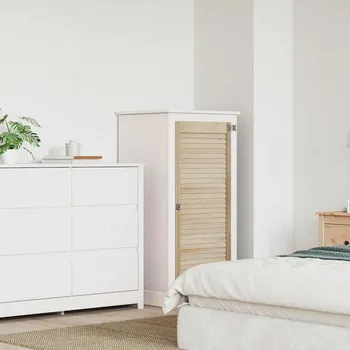 Stavební výplň Skříňové dveře se dveřmi Přírodní 140.5 x 2 x 59.5 cm