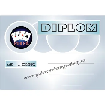 VIZINGR Karty diplom A4 č.7
