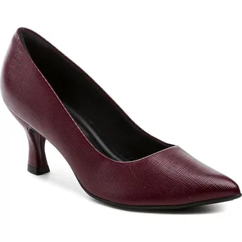 Dámská móda Piccadilly 745221-1 bordó dámské lodičky EUR 39