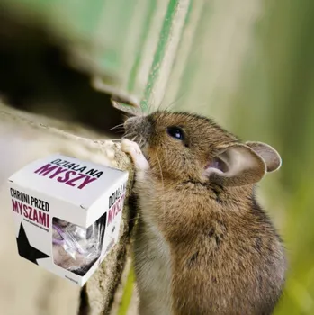 Odpuzovač zvířat Deminas Jedinečný pachový odpuzovač myší, potkanů, hlodavců - repelent na myši 2ks