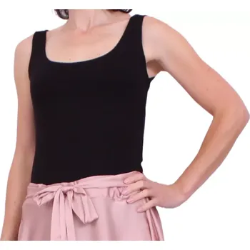 Dámské tričko Dámské tílko La Vita s širokými ramínky 859100 černá velikost M