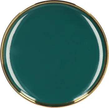 Talíř Dezertní talíř SINNES smaragdový 15 cm HOMLA