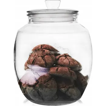 Dóza na potraviny Skleněná Nádoba na potraviny 2,2 l